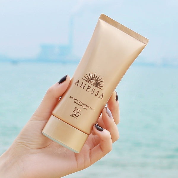 Kem chống nắng cho làn da mụn Anessa Perfect UV Sunscreen Skincare Gel