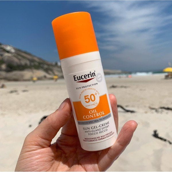 Kem chống nắng phù hợp với da mụn Eucerin Sun Gel-Cream Dry Touch Oil Control