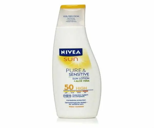 Kem chống nắng tốt Nivea Sun Pure & Sensitive