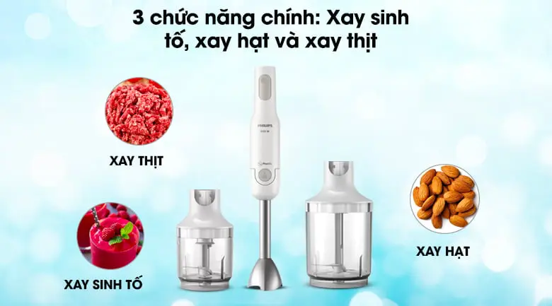 Máy xay cầm tay Philips HR 2537 chính hãng