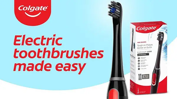 Bàn chải điện tự động Colgate Sonic 360 Charcoal chính hãng