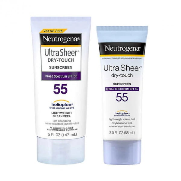 Kem chống nắng hóa học tốt Neutrogena Ultra Sheer Dry-Touch