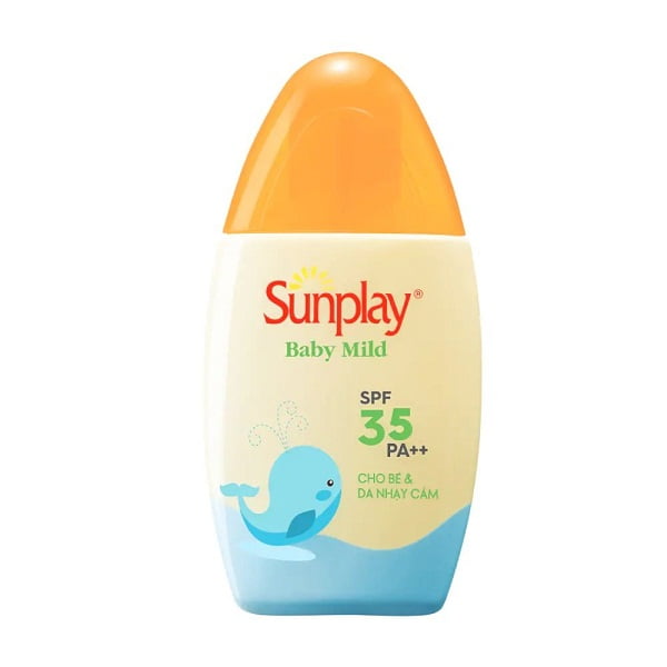 Sữa chống nắng cho da nhạy cảm Sunplay Baby Mild