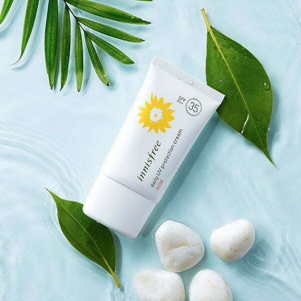 Kem chống nắng tốt Innisfree Daily UV Protection Cream Mild SPF35 PA++