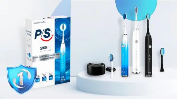 Review bàn chải điện P/S S100 PRO chính hãng