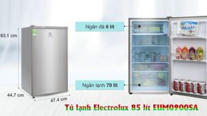 Review tủ lạnh Electrolux EUM0900SA - 85 lít