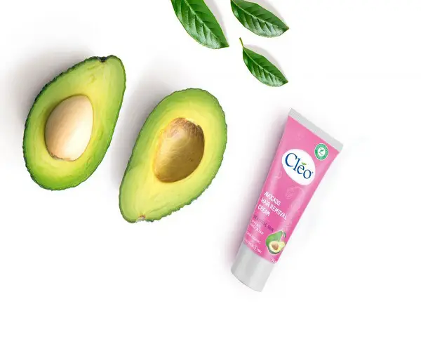 Kem tẩy lông Cleo Avocado Hair Removal Cream Sensitive Skin