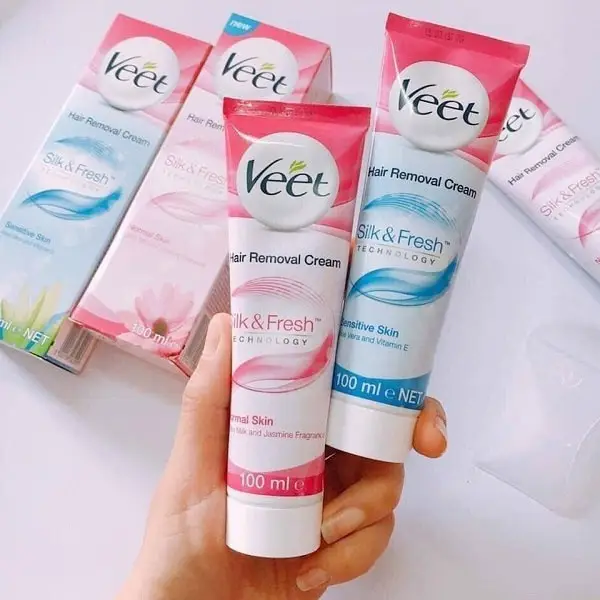 Kem tẩy lông Veet Silk Fresh