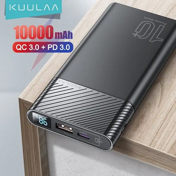 Sạc dự phòng không dây KUULAA 10000 mah