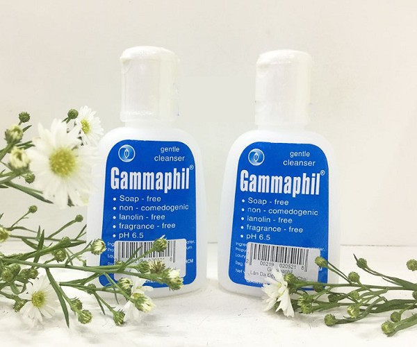 Sữa rửa mặt tốt cho da khô Gammaphil