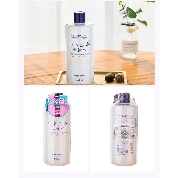 Toner Hanajirushi chiết xuất hạt ý dĩ