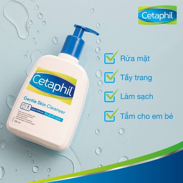 Sữa rửa mặt Cetaphil 500ml Gentle Skin Cleaner