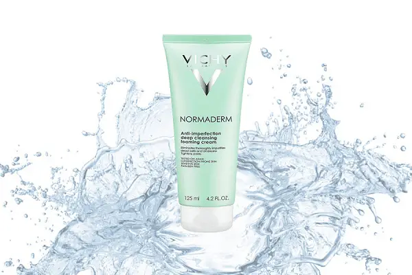 Sữa rửa mặt trị mụn thu nhỏ lỗ chân lông Vichy Normaderm Anti-Imperfection Deep Cleansing