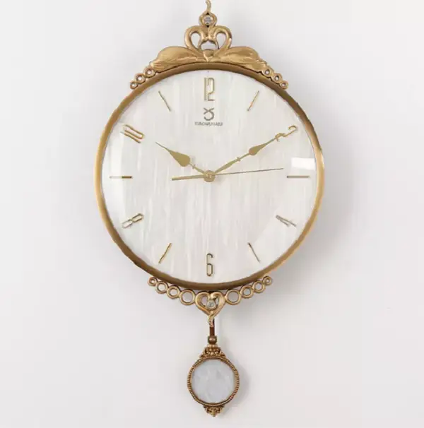 Đồng hồ treo tường kim trôi quả lắc