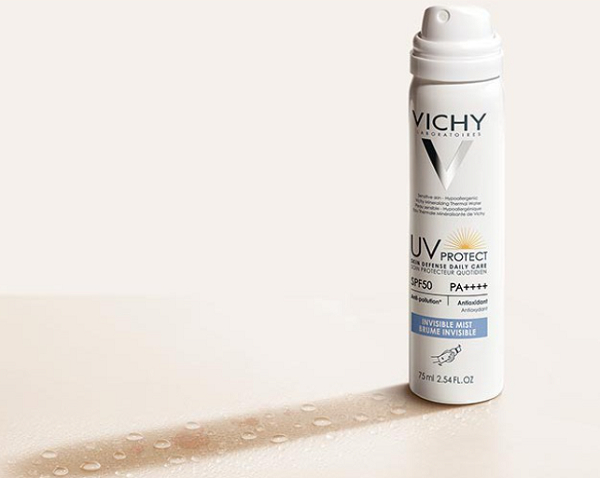 Xịt chống nắng Vichy UV Protect Skin Defense Daily Care Spf50 Pa++++