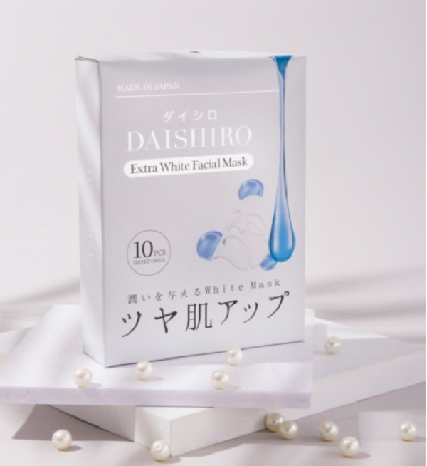 Mặt nạ tế bào gốc dưỡng trắng Daishiro Extra White Facial Mask
