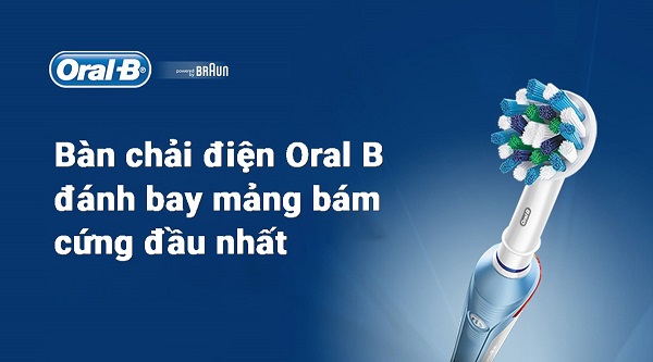 Tìm hiểu thương hiệu bàn chải điện oral B