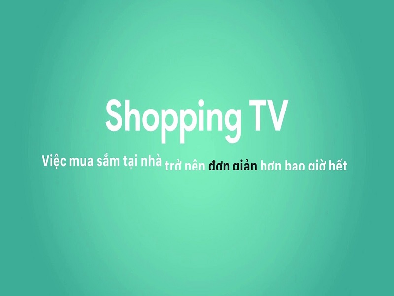 TV shopping - Ứng dụng mua sắm trực tuyến