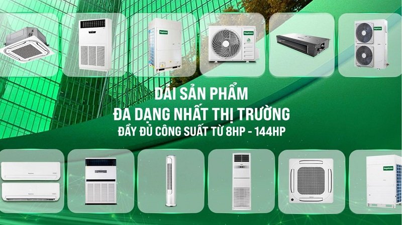 VRF là một hệ thống điều hòa hiệu quả cho phép dàn máy lạnh hoạt động độc lập 